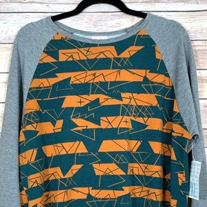 LuLaRoe Women's Randy Baseball Top